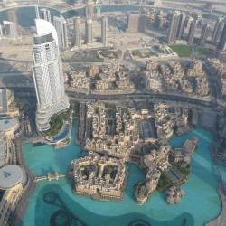 Дубаи с высоты в 500 метров