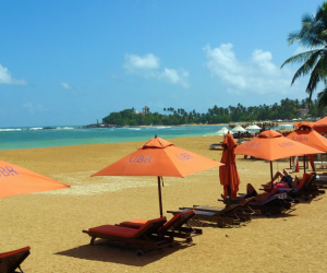 Пляж Унаватуна Шри-Ланка