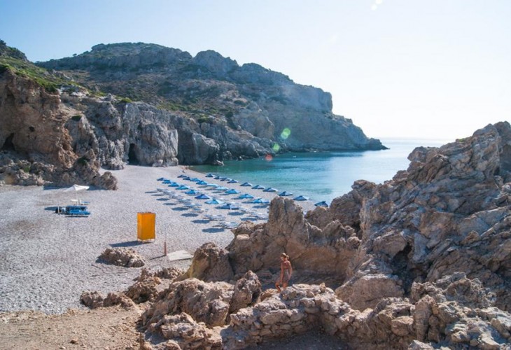 Пляж Афанду, Родос